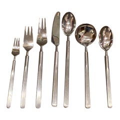 Erik Herlow per Copenhagen Cutlery "Obelisco" inossidabile  Servizio per 12/ 100 pezzi.