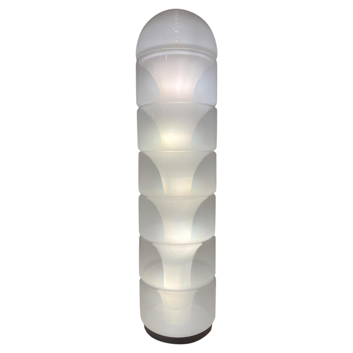 Sfumato Floor Lamp Model LT316 By Carlo Nason For Mazzega, Italy For Sale