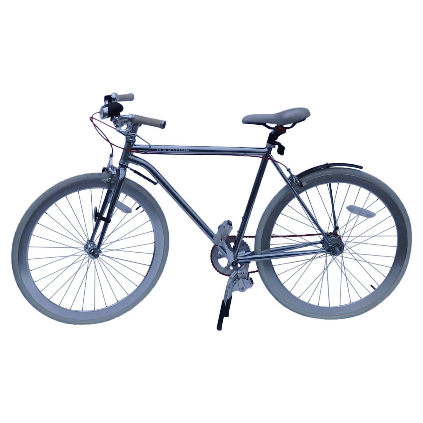 Martone Silver Bicycle For Sale