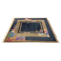 Large hand knotted carpet by Nini Ferrucci, 1990s