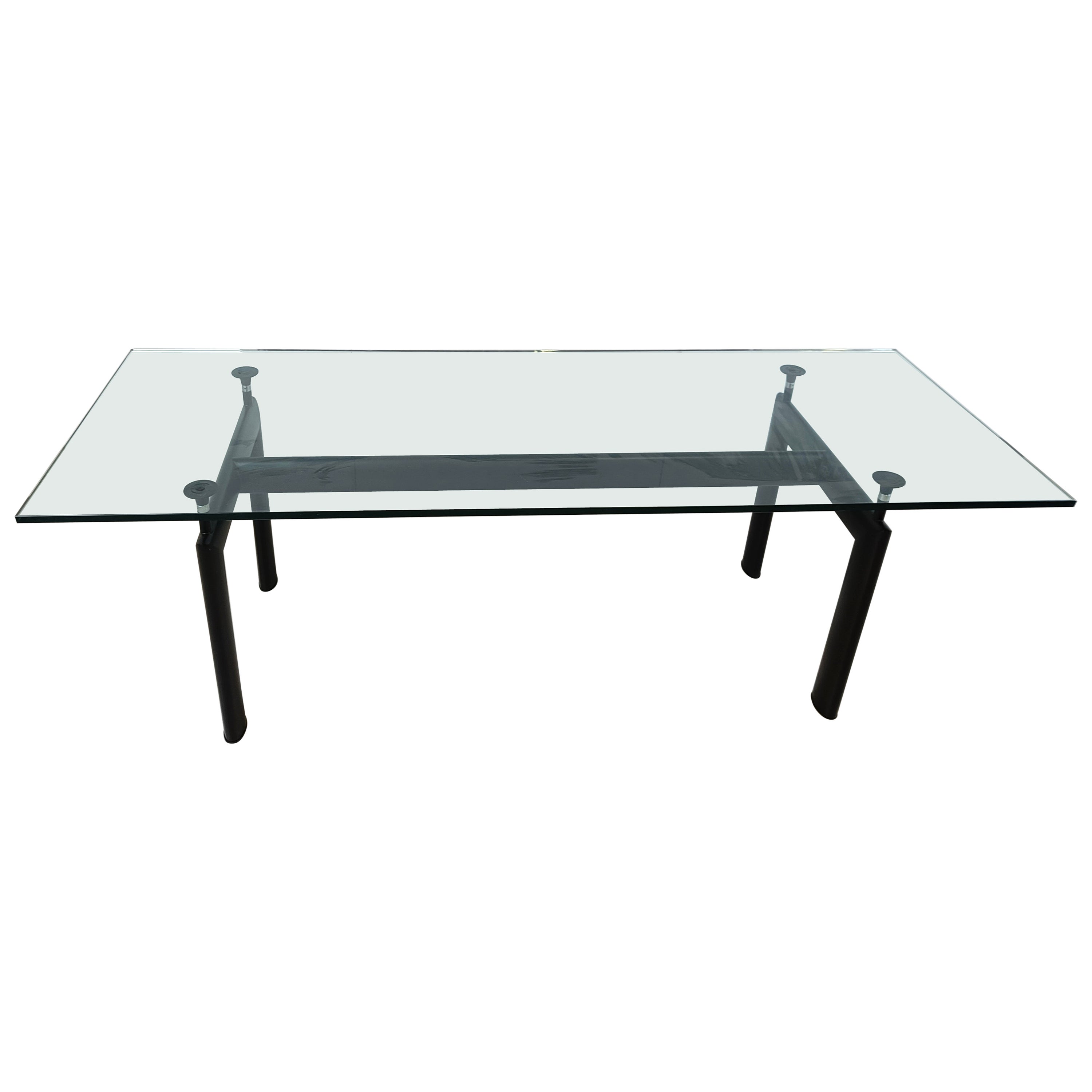LC6 dining table by Le Corbusier for Cassina, 1990s For Sale