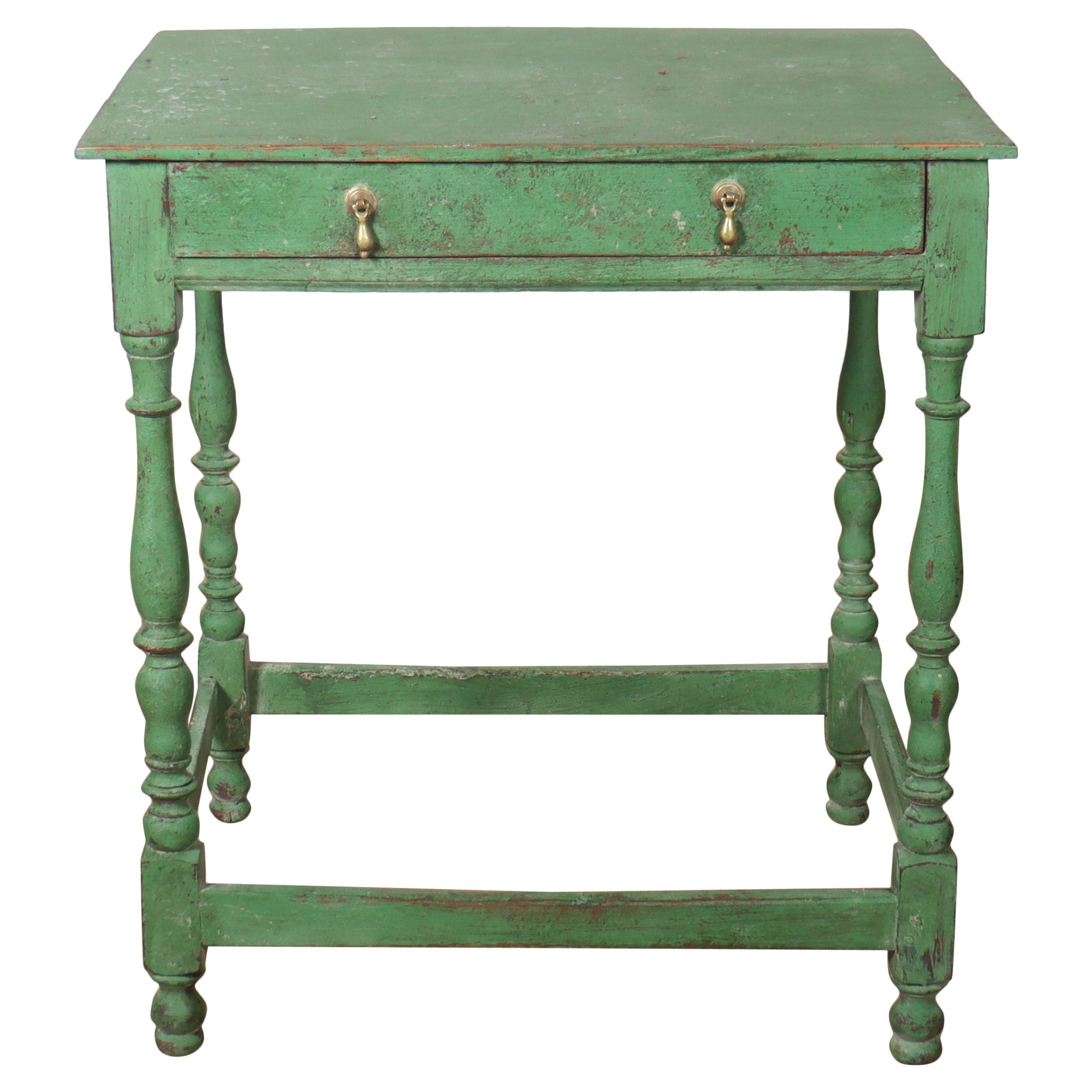 18th Century English Lamp Table For Sale