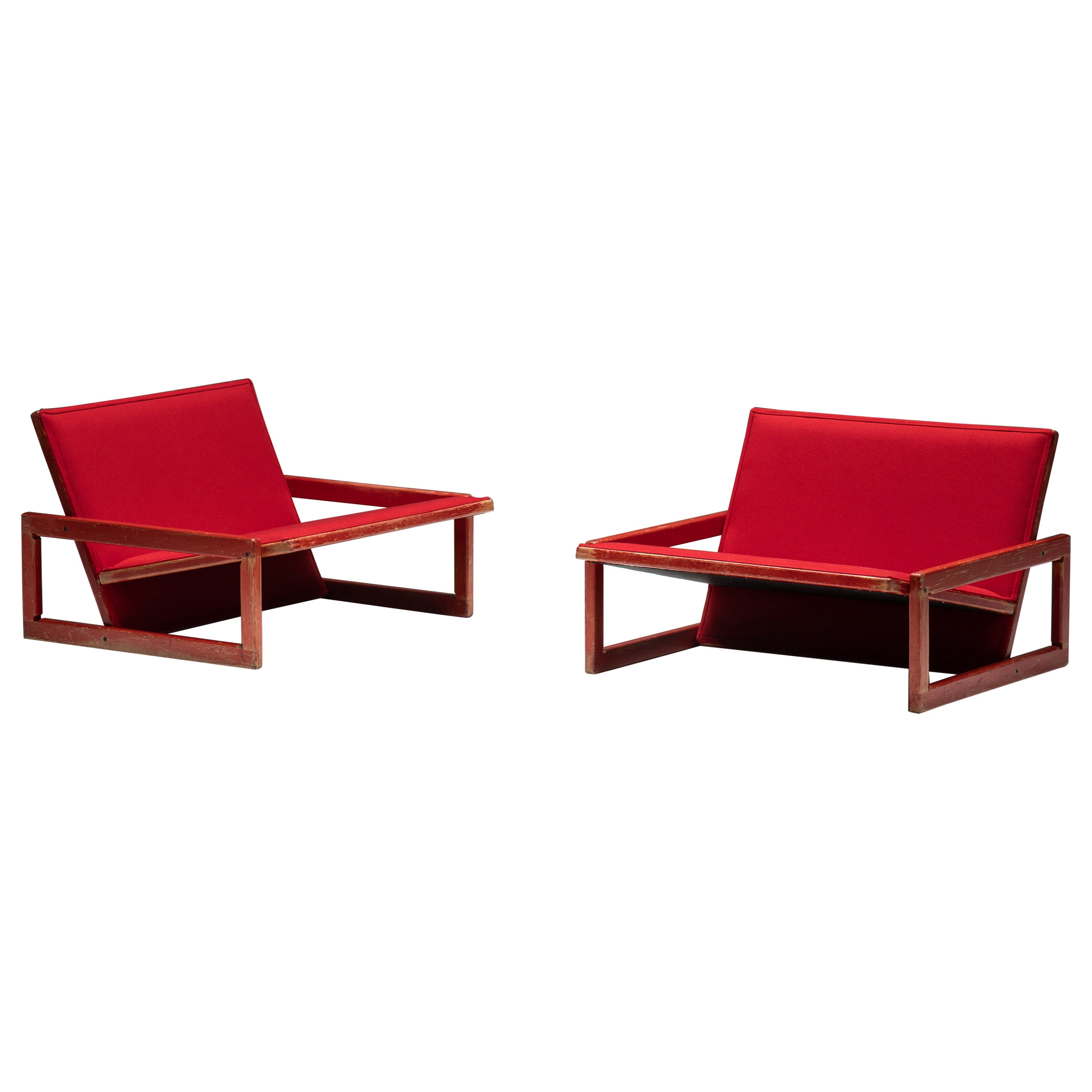 Fauteuils Carlotta de Tobia Scarpa pour Cassina, Italie, 1970 en vente