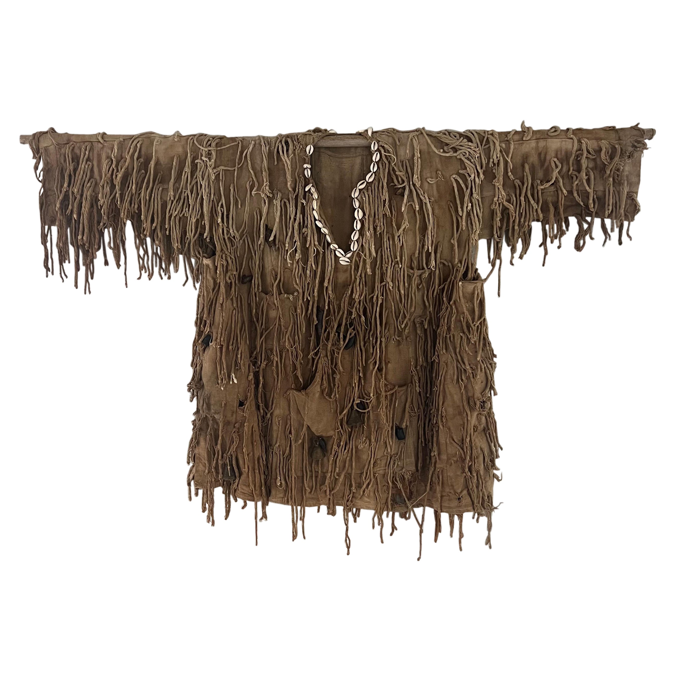 Early 20th Century Ceremonial Chiefs Coat From Africa  For Sale