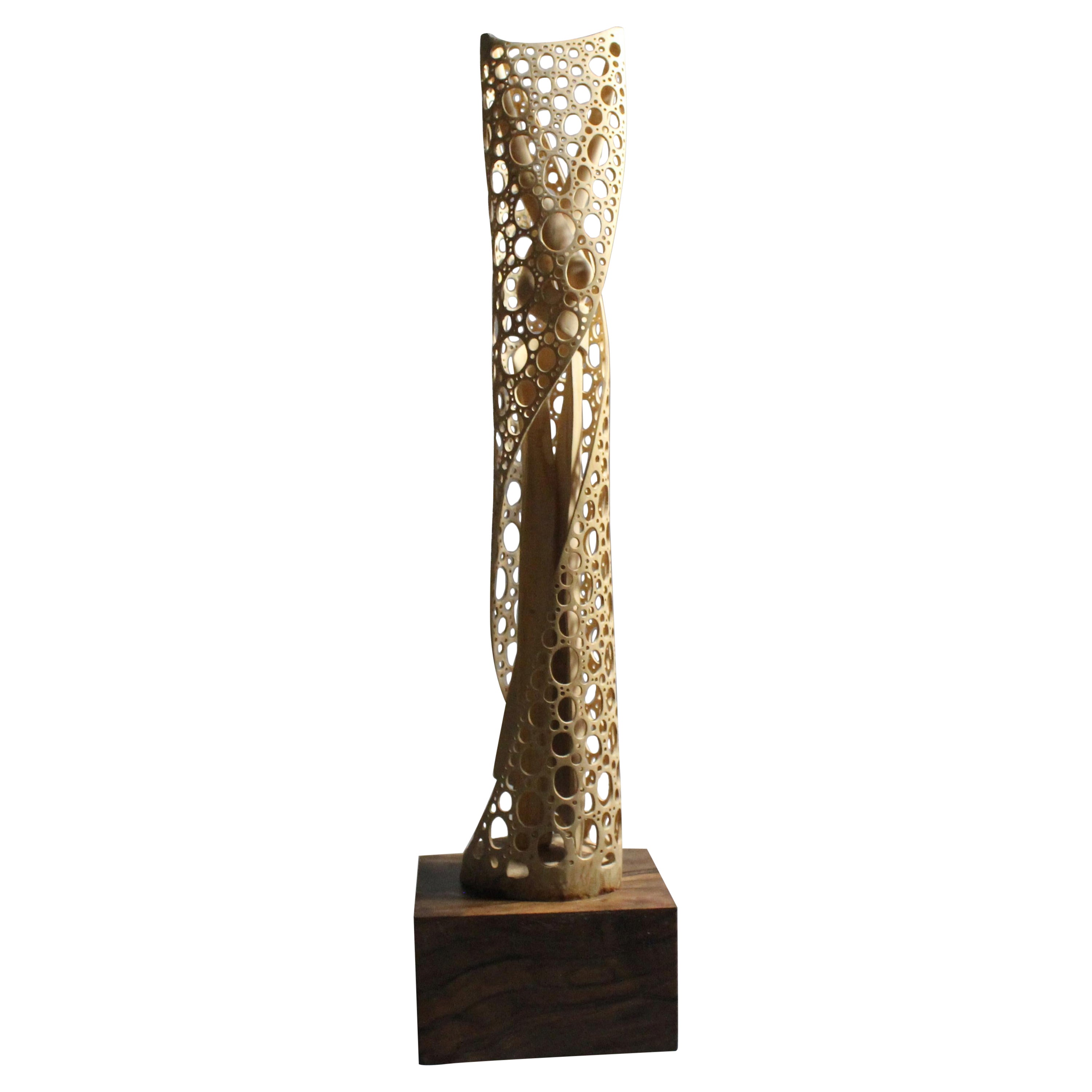 Untitled, Boxwood sculpture by Nairi Safaryan For Sale