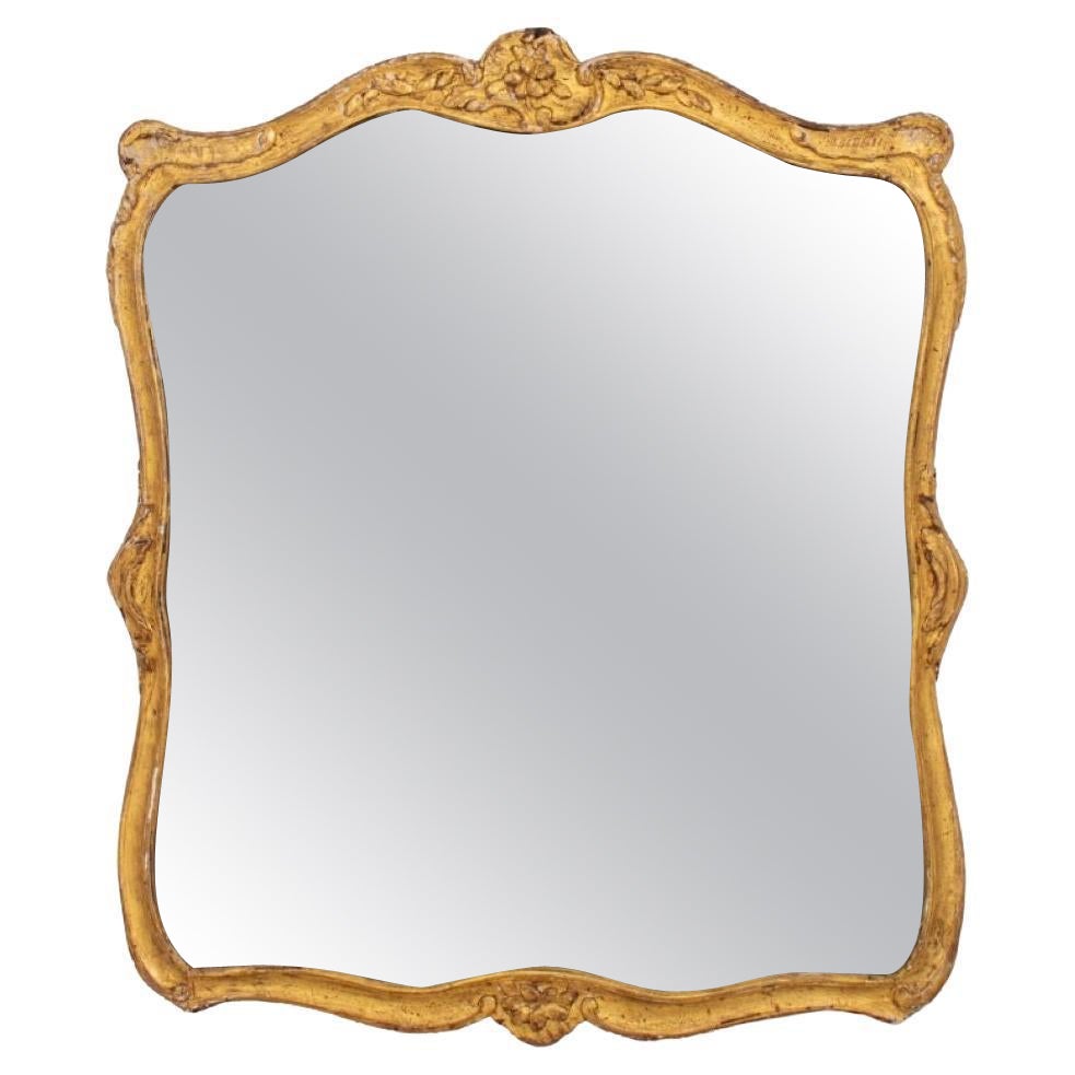 Rococo Revival Giltwood Mirror