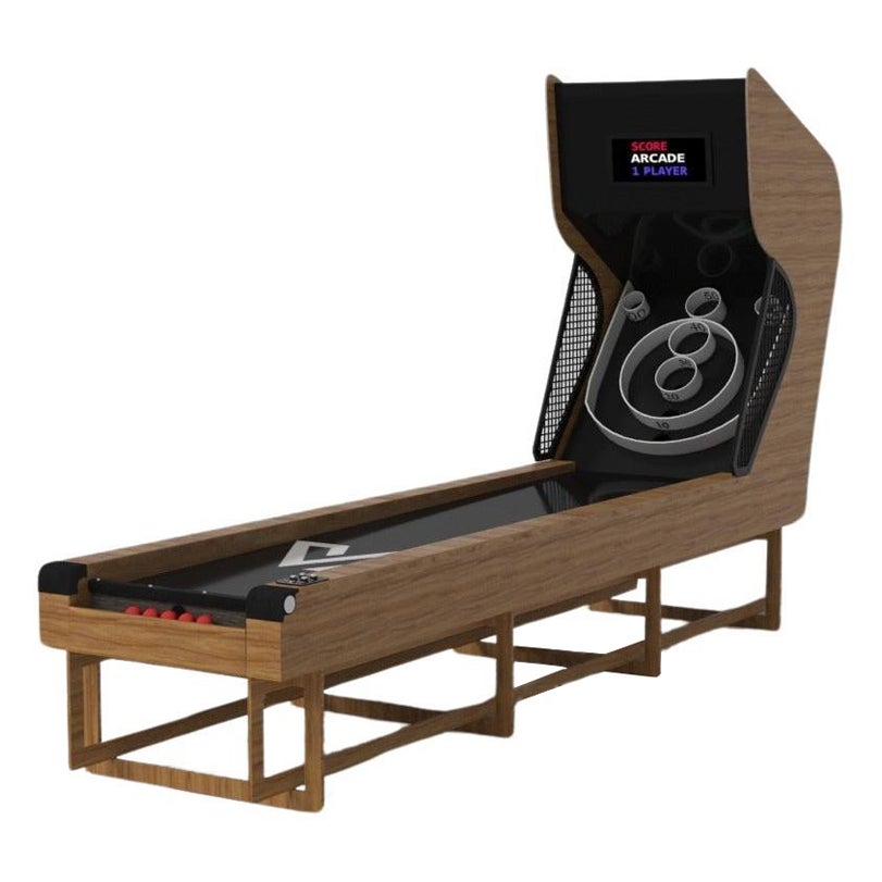 Elevate Customs Beso Skeeball Tables / Solid Teak Wood in - Made in USA