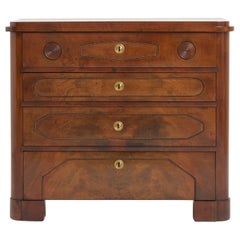 Antique Mahogany 19th Century Chest of Drawers