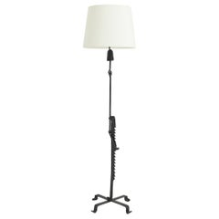 Forged Iron Floor Lamp