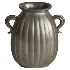 Just Andersen, Vase, Zinn, Dänemark, 1930er-Jahre
