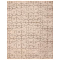 Nazmiyal Kollektion Allover Geometrischer Diamant Design Moderner Teppich 9'7" x 12'2"