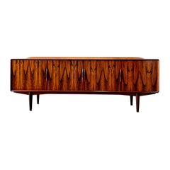 Danish mcm rosewood credenza sideboard by Alf Aarseth