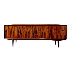 Danish mcm rosewood credenza sideboard by Alf Aarseth 