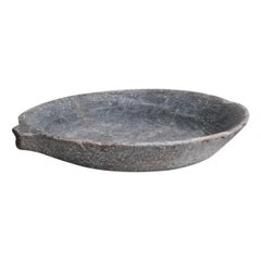 Primitive Nepalese Stone Bowl or Platter