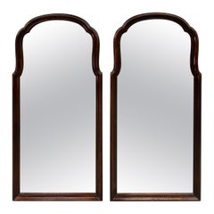 Vintage Drexel Heritage Mahogany Wall Mirrors - Set of 2