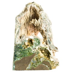 Ultra Rare Stalactite Formed Amethyst Geode, A Landscape Geode Masterpiece