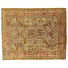 Antique Oushak Carpet