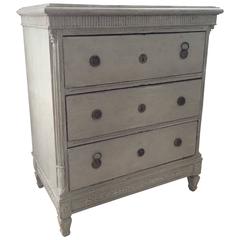 18th Century Period Swedish Painted Chest 12