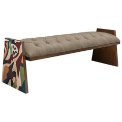 Holzbank „HEXA BENCH“ aus Holz