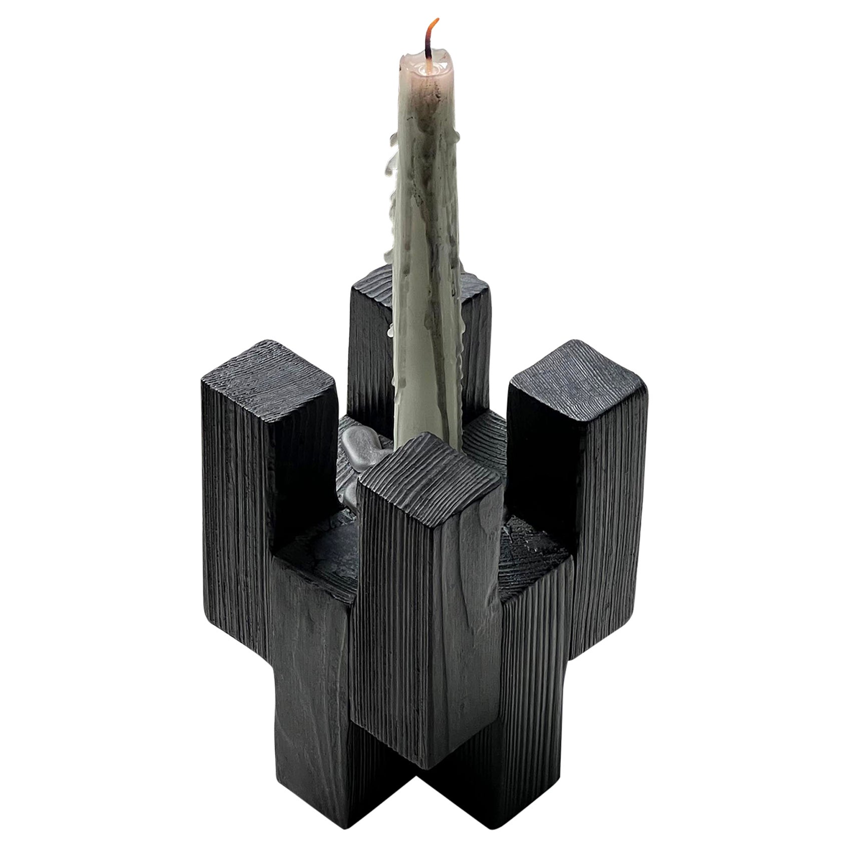 Brick Candleholder by Nana Zaalishvili For Sale