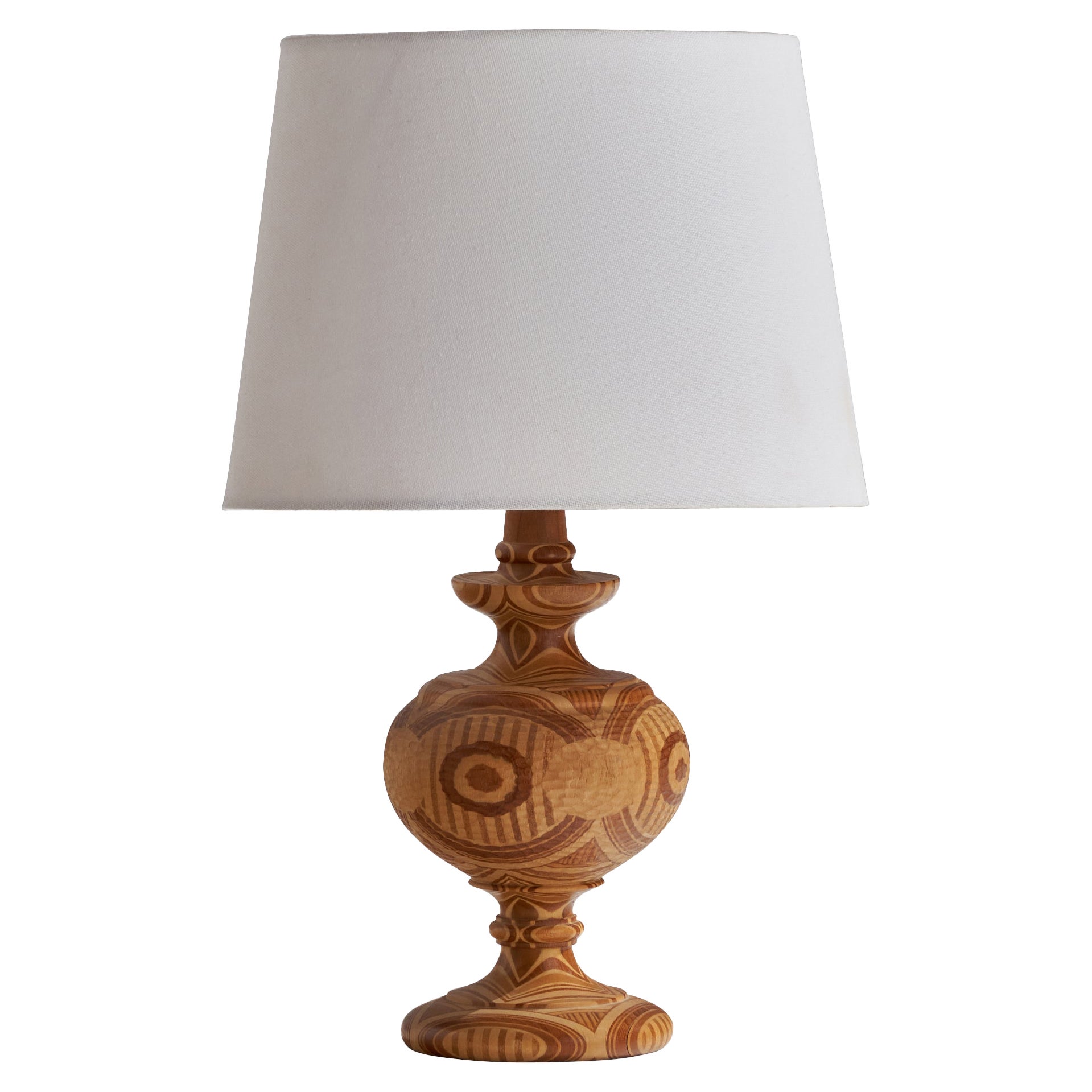 Designer svedese, Lampada da tavolo, Wood, Svezia, 1967