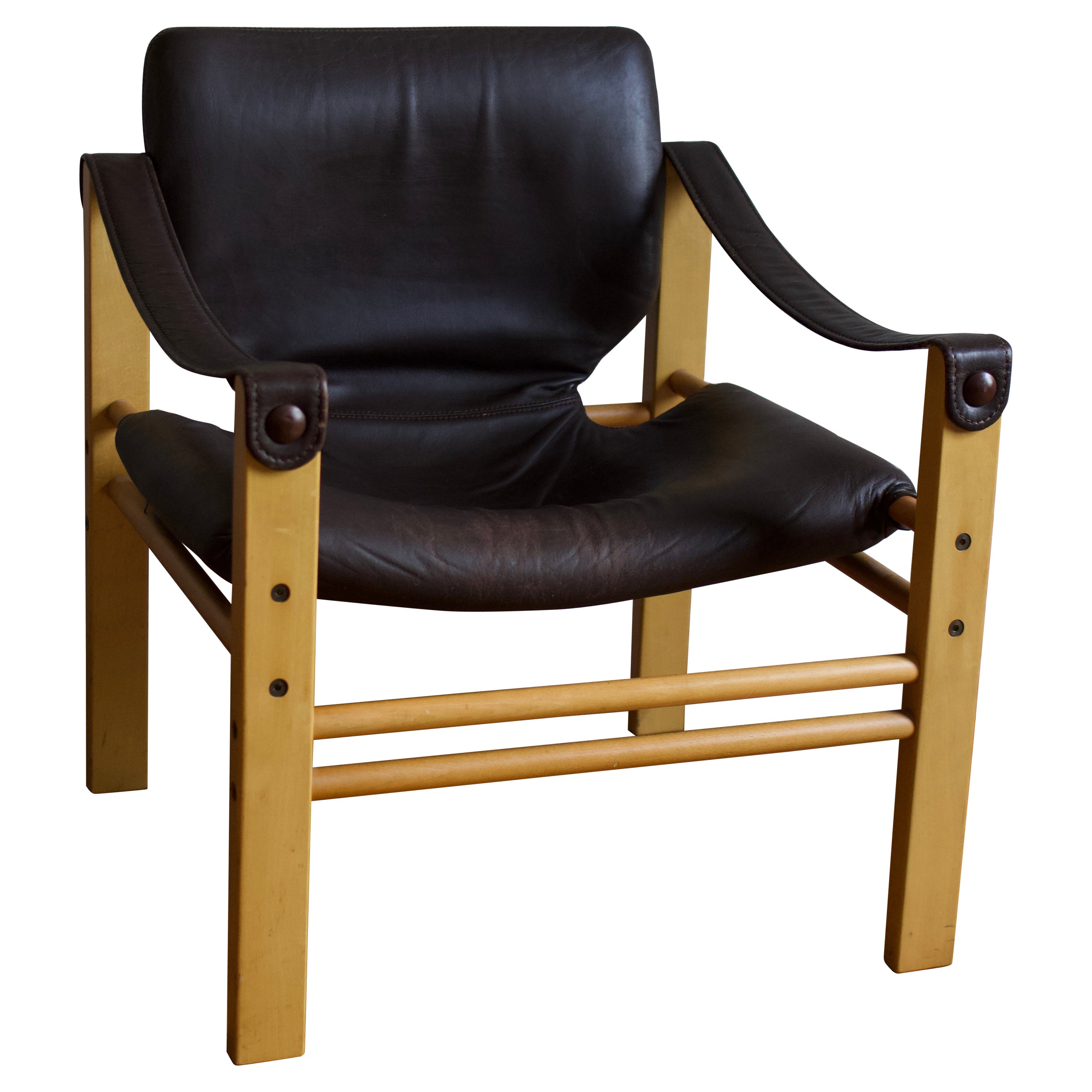Mid-Century Skipper Safari Lounge Chair, 1960s For Sale