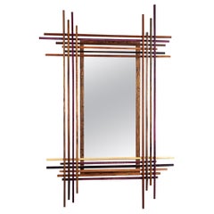 The Fragments Mirror. Brazilian solid wood Design by Amilcar Oliveira
