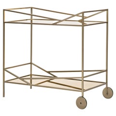 Modern Geometric Bar Cart