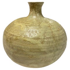 Beatrice Wood firmata Volcanic Lava Glaze California Studio Pottery Vaso