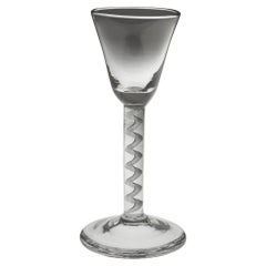 Air Twist Wine Glass c1750