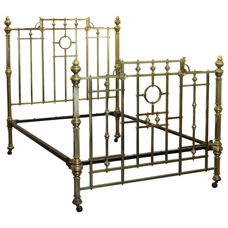 Edwardian All Brass Bed Md38 For At 1stdibs Edwardian All Brass Bed Md38 For