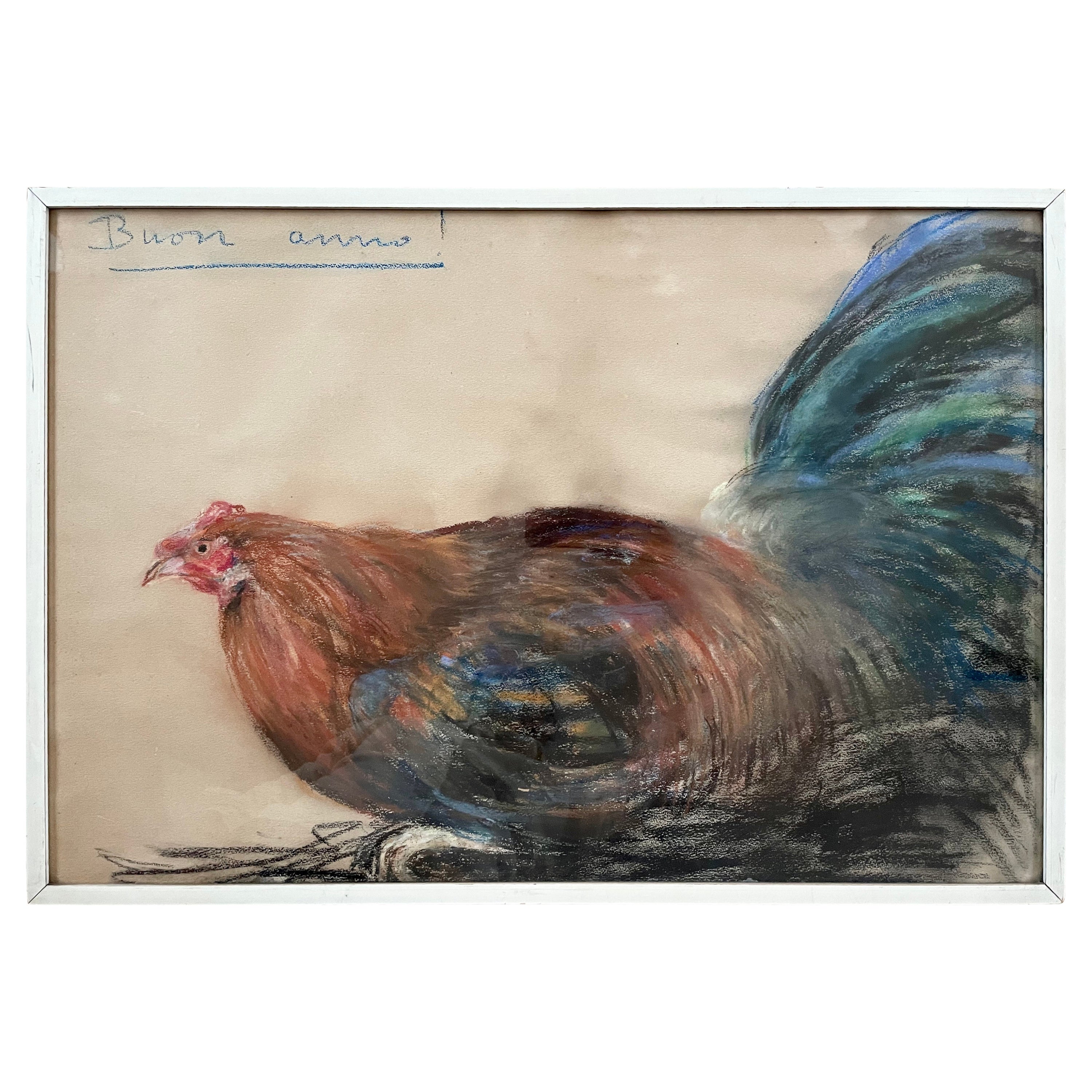 Buon Anno New Year Rooster For Sale
