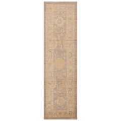 Tapis de couloir Oushak turc moderne et tribal collection Nazmiyal, 2'9" x 10'