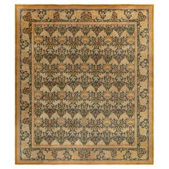 Used William Morris machine made English carpet Circa 1920