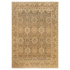 Tapis persan Tabriz vintage fait main en laine