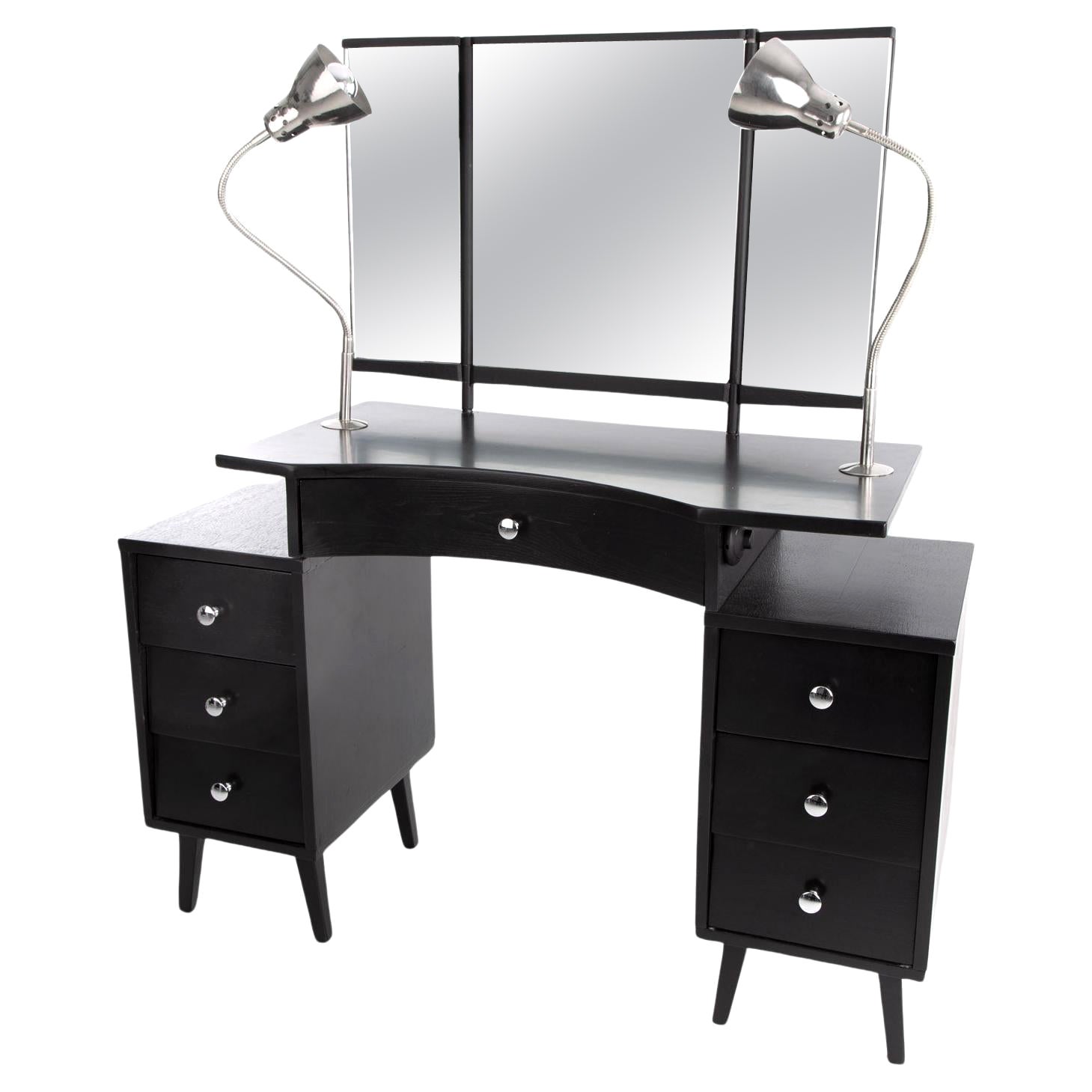 Mirror with dressing table, National Opera House in Warsaw For Sale