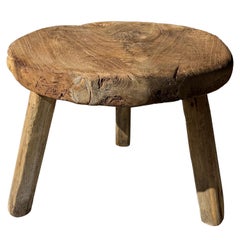 Used Primitive Round Table From Central Yucatan, 1970´s 