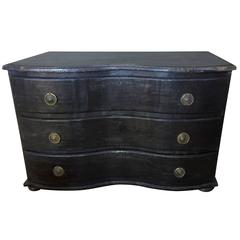 Swedish Baroque Serpentine Chest