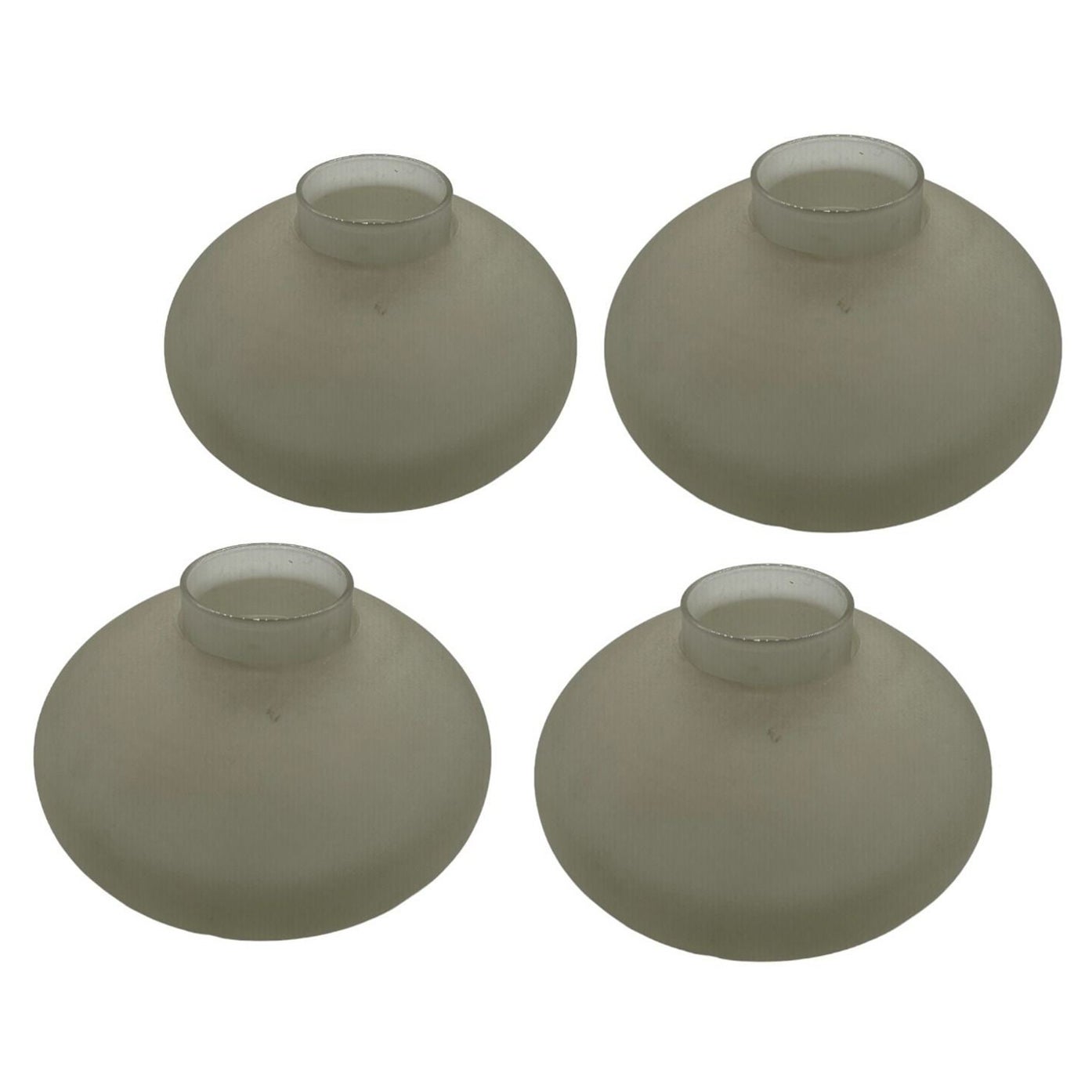 Vintage Candle Holders Round w/removeable inner tubes Set of 4