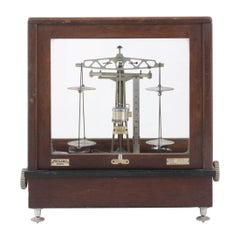 Vintage Early 20th Century French Laboratory Scale