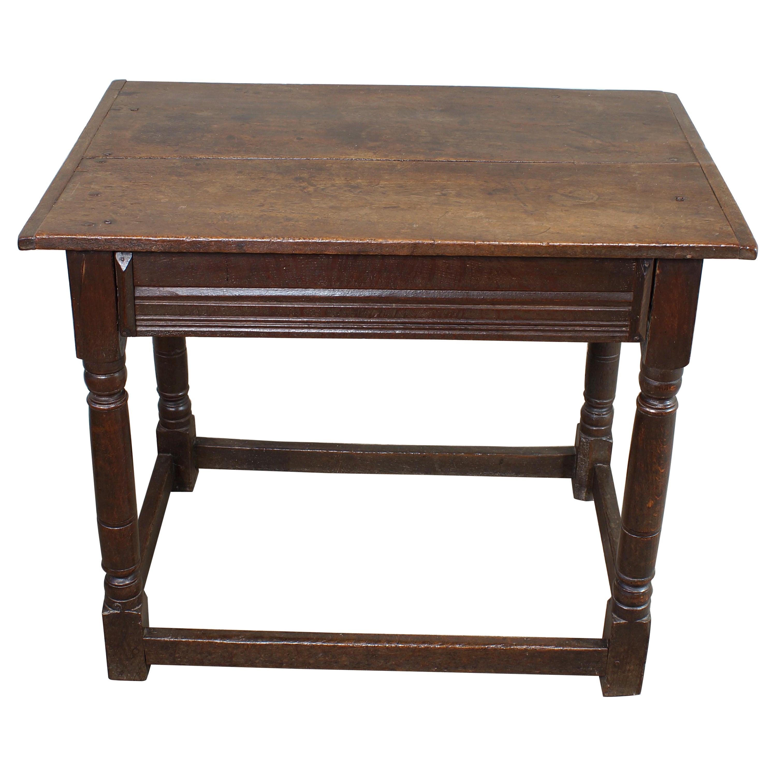 17th Century Oak Side/ Centre Table. For Sale