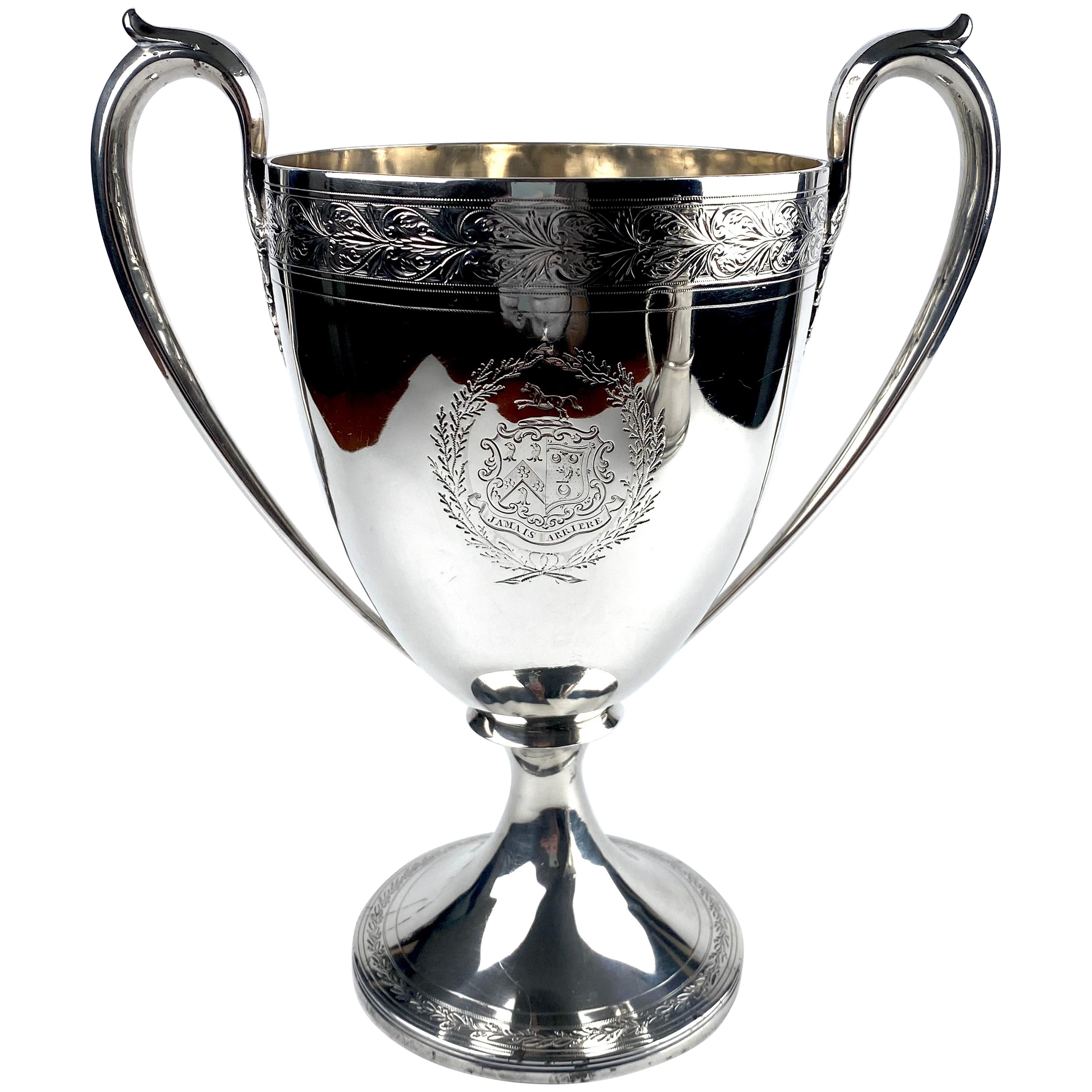 A Georgian Solid Silver Sterling Trophy Cup Edinburgh 1801 Mc Hattle & Fenwick