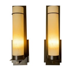 Pair Of After Hours Indoor Wall Sconces By Hubbardton Forge 