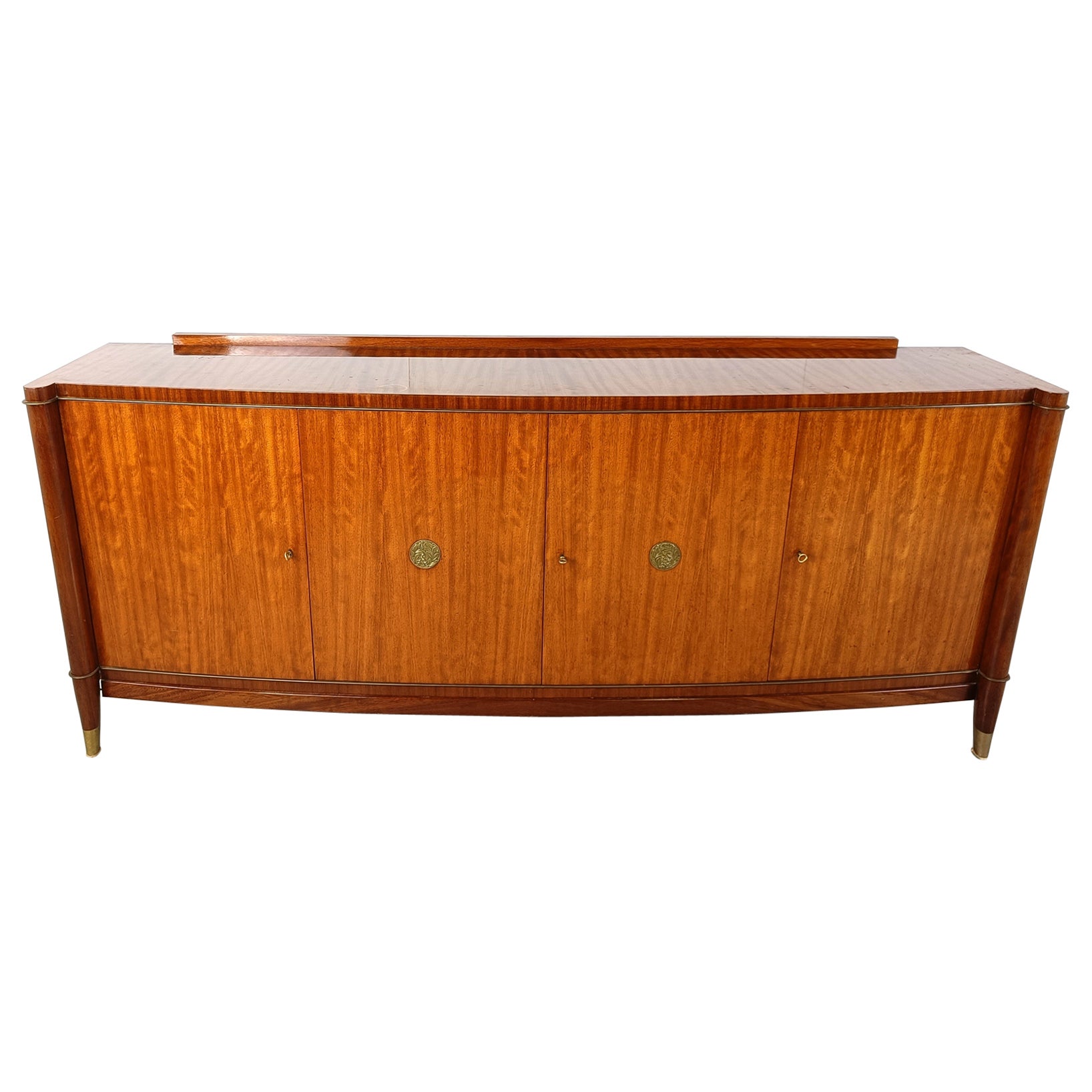 Art deco 'Voltaire' sideboard by Decoene Frères, 1950s For Sale