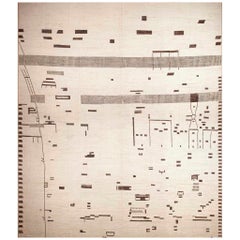 Nazmiyal Collection Alfombra Tribal Geométrica Moderna Sobredimensionada 20'6" x 25'3