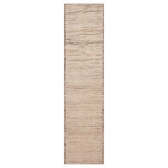 Nazmiyal Collection Abstract Modern Minimalist Hallway Runner Rug 3'2" x 13'