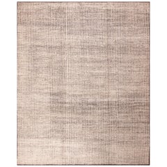 Nazmiyal Collection Geometric Stripe Design Pattern Modern Rug 9'9" x 11'10"