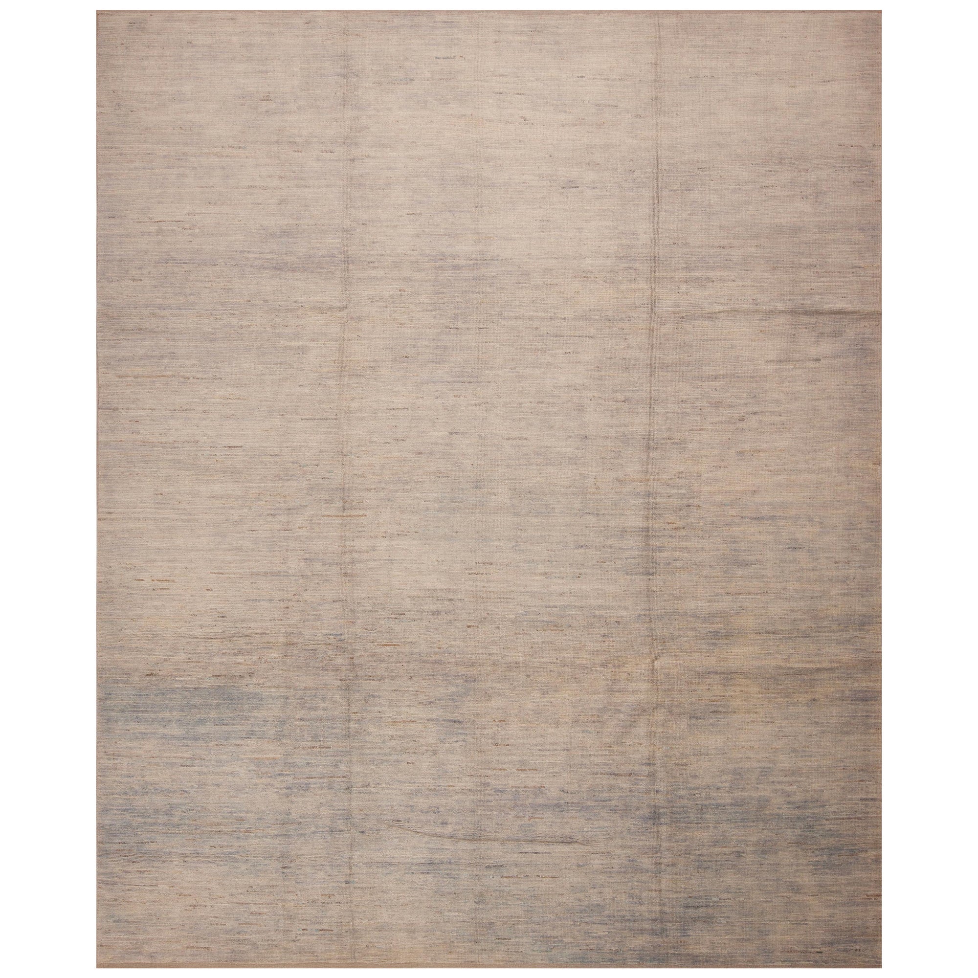 Nazmiyal Collection Solid Abstract Modern Room Size Area Rug 9'5" x 11'8"