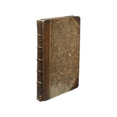Livre de poésie ancien, Pleasures of Memory, Samuel Rogers, anglais, géorgien, 1803