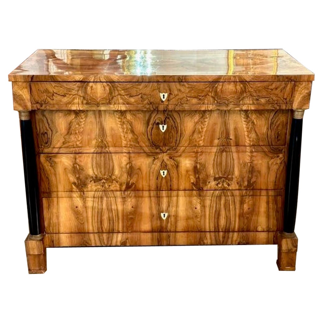 German Biedermeier Commode For Sale